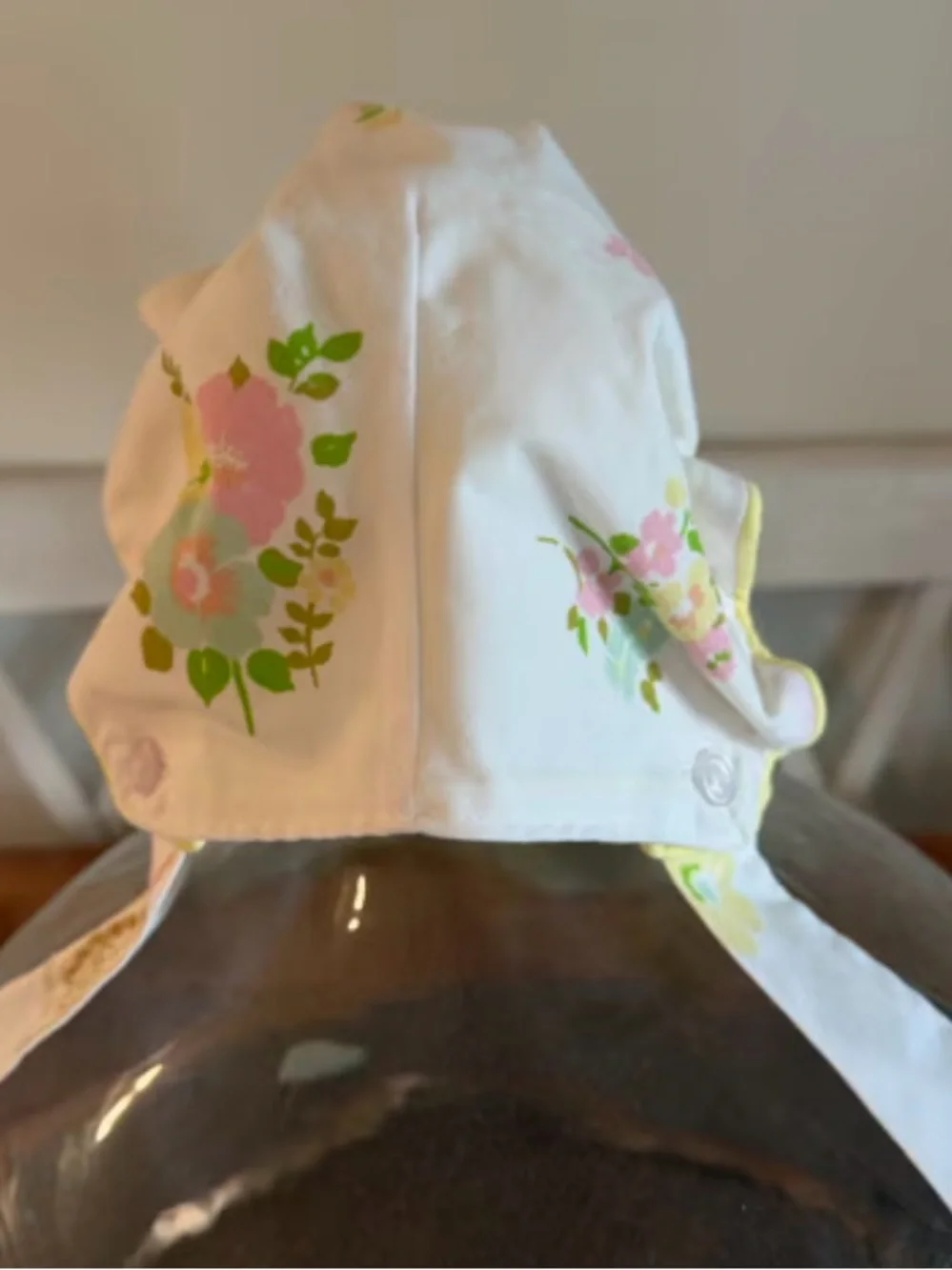 RARE Beaufort Bonnet Bellefaire Bonnet - Biltmore Bouquet Seaside Sunny Yellow S